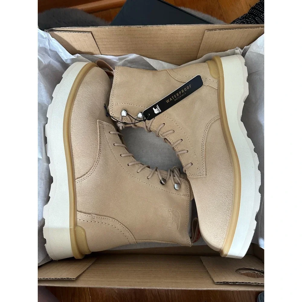 Sorel Hi-Line Lace Waterproof Boot Sz 9